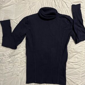 Premise Blue Turtleneck Sweater